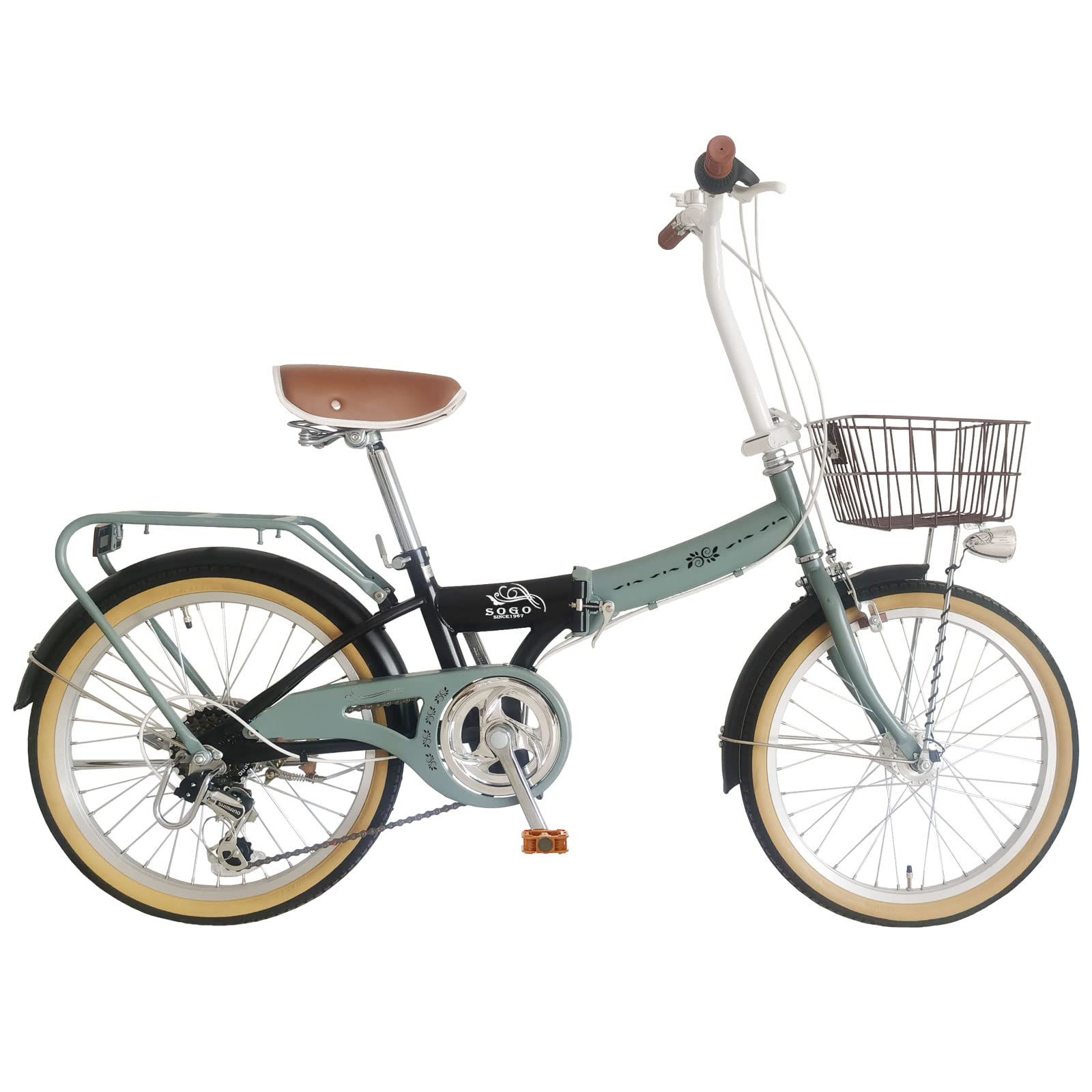 ミニベロ 自転車 Shimano 6段ギア Amazon | 21Technology 自転車 ミニベロ 小径車 SOLA206 20